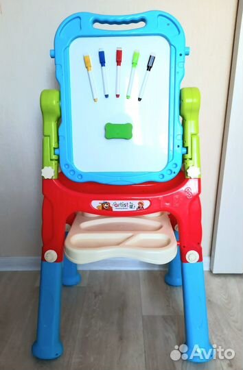 Мольберт магнитный для рисования детский