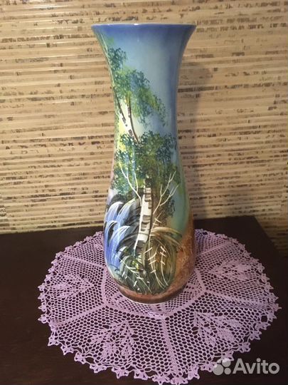 Ваза напольная керамическая