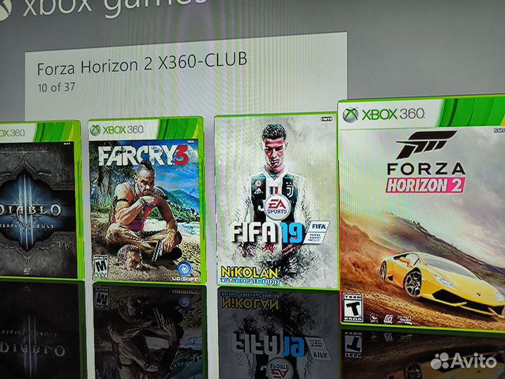 Xbox 360 Slim 250Gb Прошитая