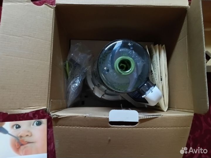 Пароварка блендер philips avent 2 в 1