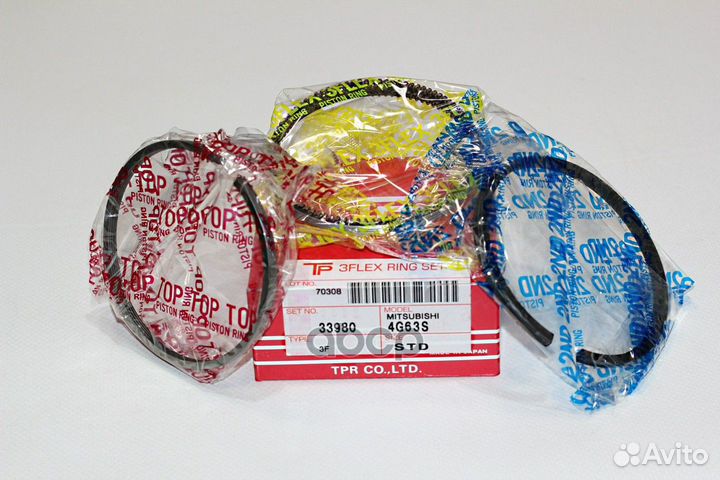 Кольца поршневые (комплект) STD mitsubishi dion