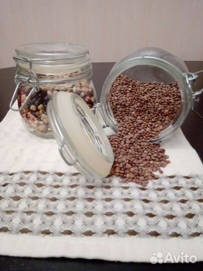 Банки (стекло) 0,5л с металлическим замком