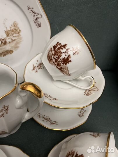 Сервиз чайный Чехия (неполный)