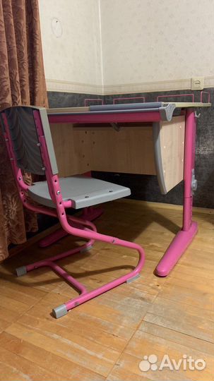Растущая парта и стул Дэми
