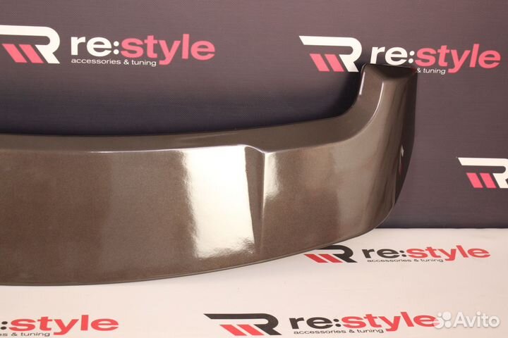 Спойлер Mitsubishi Outlander 12-19г Коричневый Тем