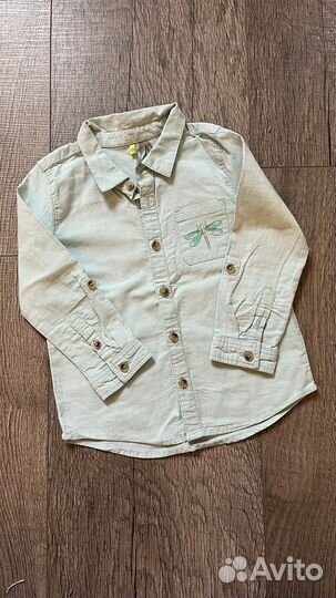 Рубашка брюки жилет на мальчика 86