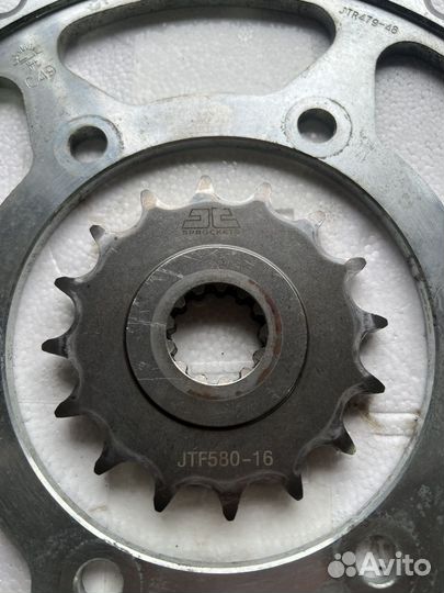 Комплект звёзд yamaha yzf r6 2003-2007