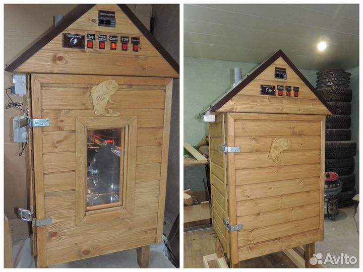 Коптильня из нержавейки для горячего копчения