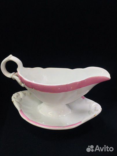 Старинный Царский соусник Кузнецов