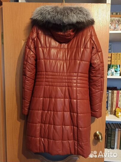 Куртка зимняя женская 44 46 размер с мехом