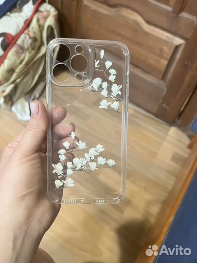 Чехол на iPhone 13 pro max прозрачный