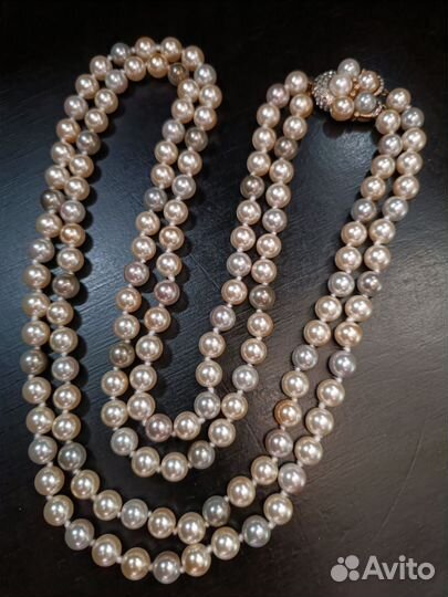 Длинные крупные бусы MOD DEP Маркировка. Оригинал