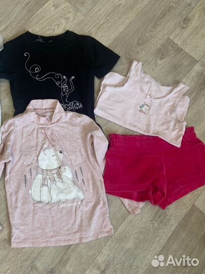 Вещи на девочку пакетом 98-104