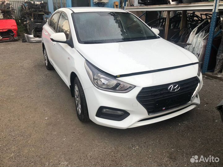 Накладка порога (внутренняя) Hyundai Solaris 2017