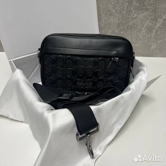 Мужская сумка через плечо coach
