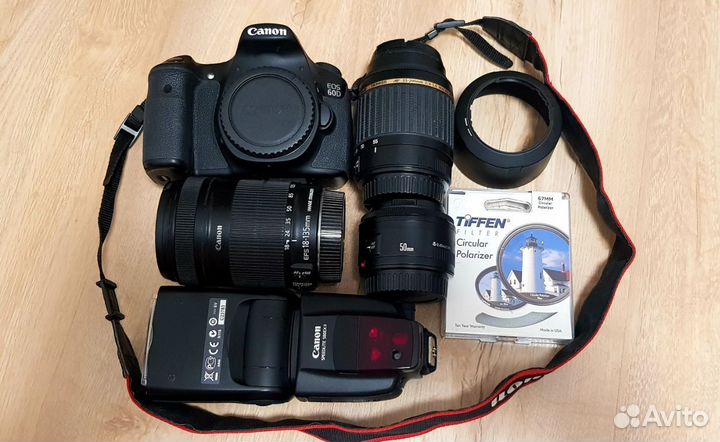 Canon EOS 60D, объективы