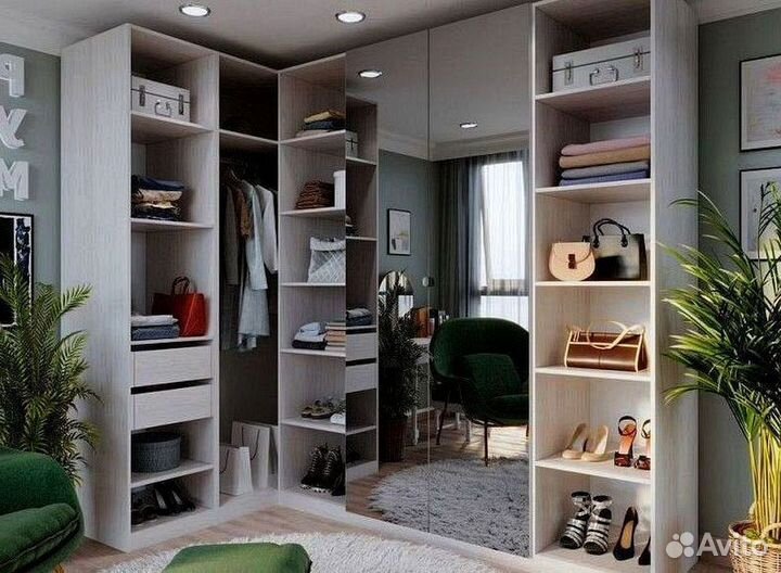 Гардеробная монтаж в подарок