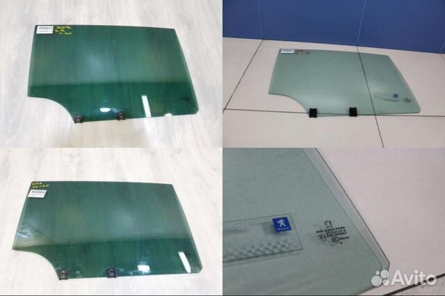 Стекло двери задней правой Peugeot 3008 2009-2016