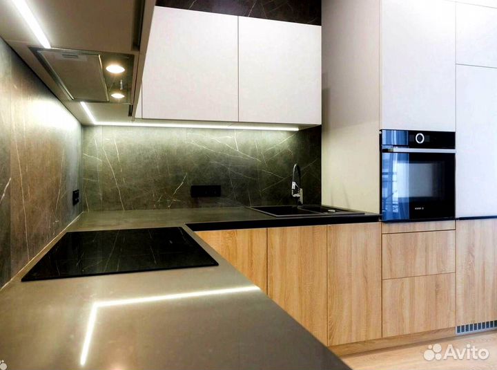 Кухни в минимализме на заказ в Москве