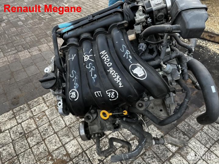 Двигатель MR20DE Renault Megane