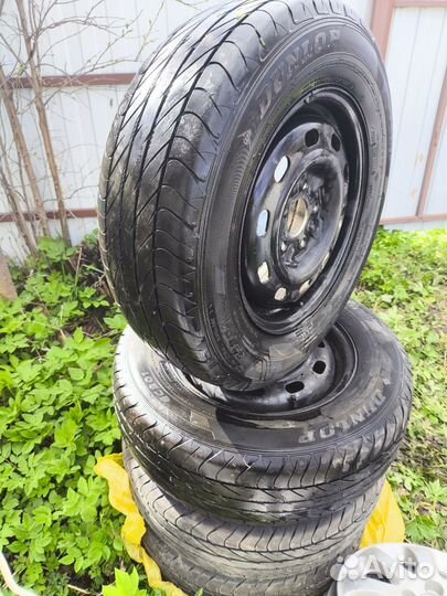 Диски с резиной Dunlop r15