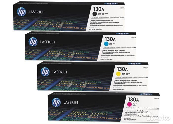 Лазерный картридж Hewlett Packard CF351A (130A) Cy