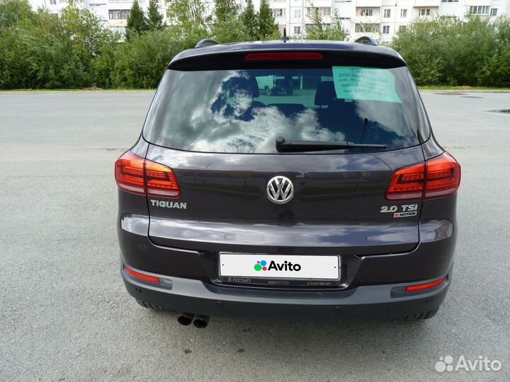 Volkswagen Tiguan 2.0 AT, 2016, 55 000 км