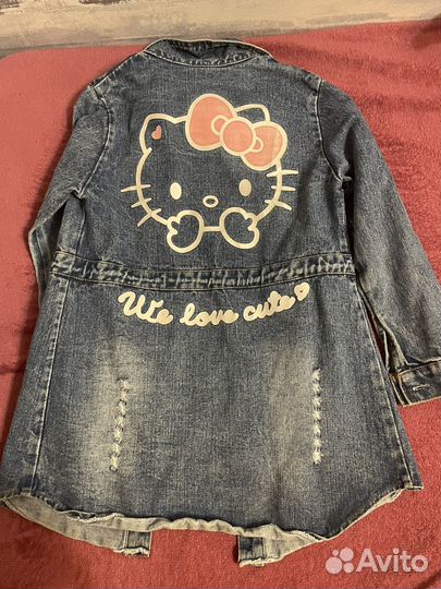 Куртка джинсовая детская