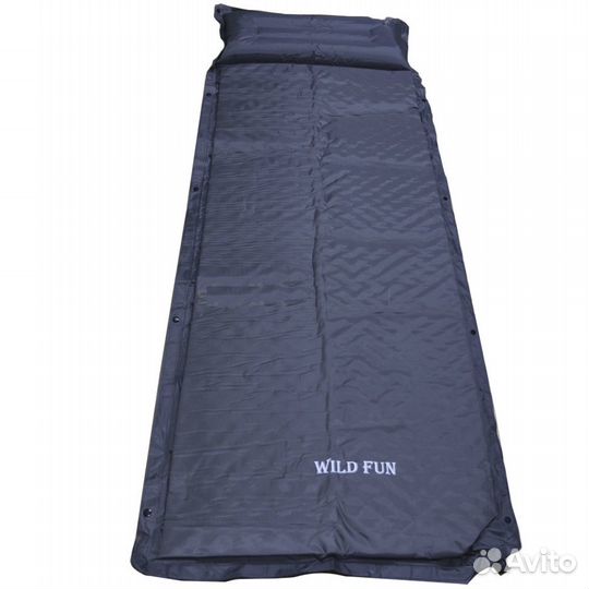 Коврик самонадувной 65*180 см серый