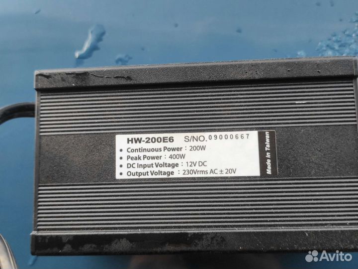 Преобразователь тока с 12 В на 220В