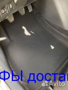 Эва Коврики 3D с бортами для авто