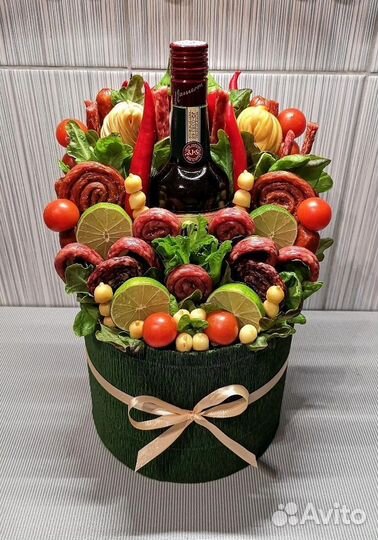 Съедобные букеты для мужчин