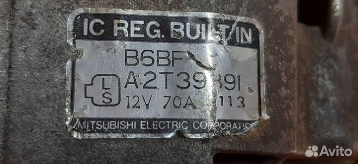 Генератор Mazda 323f ba