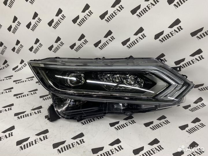 Стекло фары Nissan Qashqai рестайлинг LED