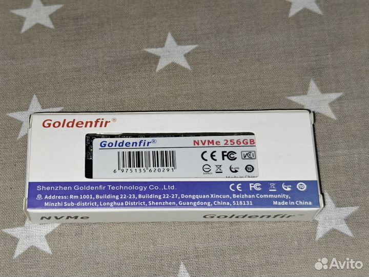 M2 NVMe Goldenfir 256-512 gb