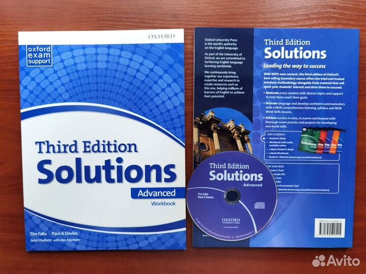 Solutions Advanced 3ed (комплект)