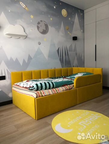 Детская кровать с ящиками