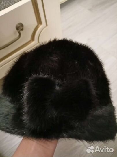 Шапка норковая женская