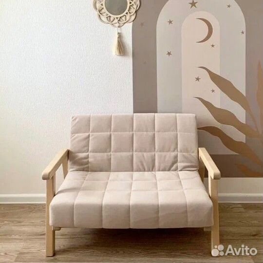 Детский мягкий мини диван от года
