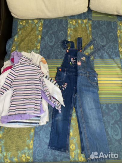 Пакет вещей для девочки 104 110