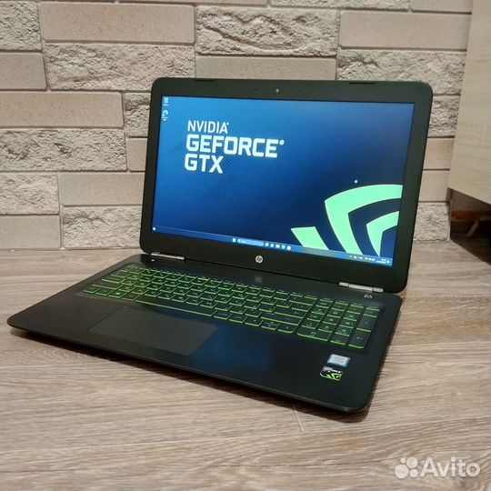 Игровой HP i5-8300H/16GB/GTX 1050 4gb/SSD+HDD