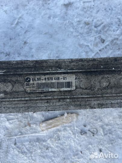 Интеркулер bmw f15 x5