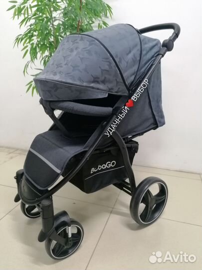 Новая коляска Bubago Cross City/мистический серый