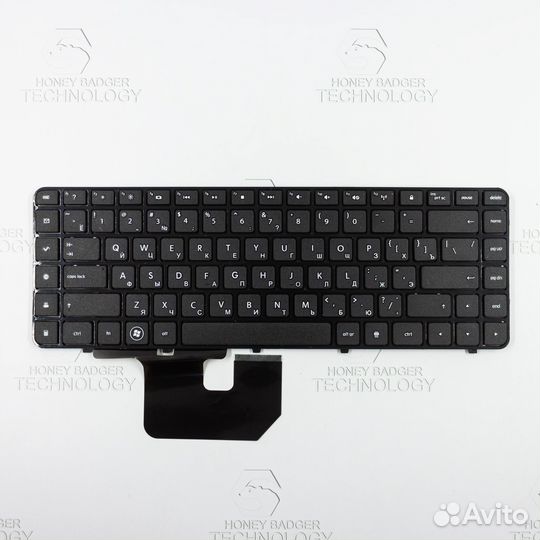 Клавиатура HP Pavilion dv6-3000 черная с рамкой