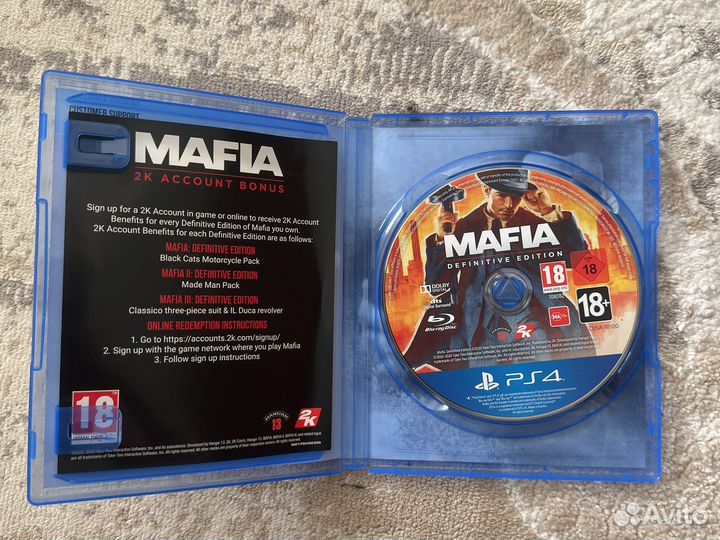 Игра для приставки Mafia