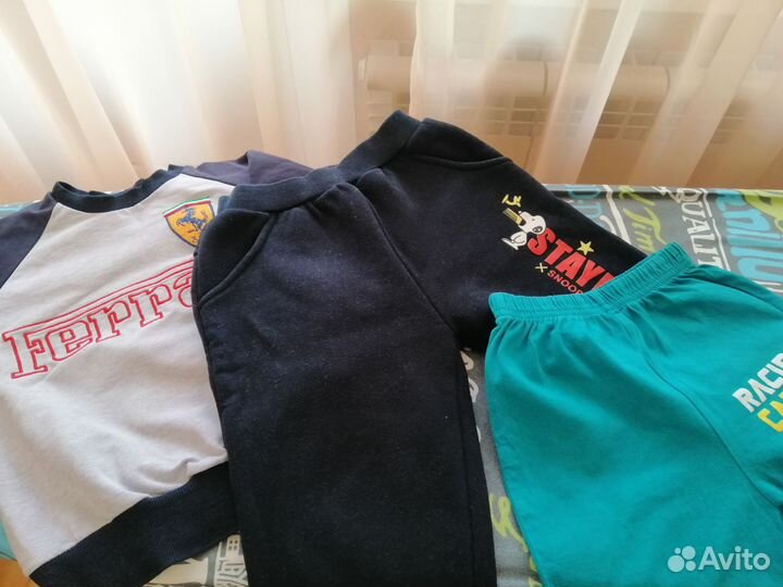 Пакет вещей на мальчика 80-92