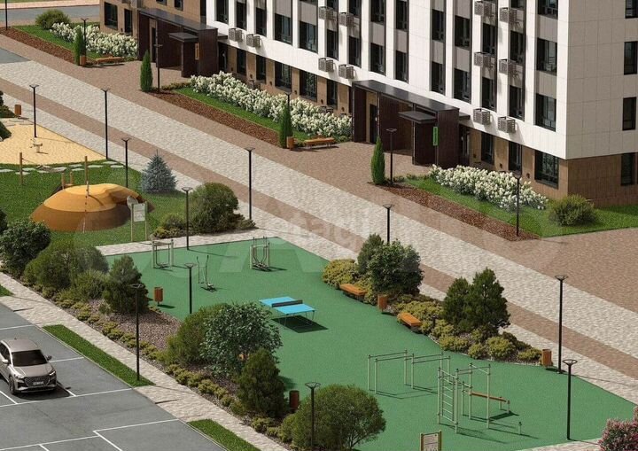 3-к. квартира, 88,1 м², 8/16 эт.