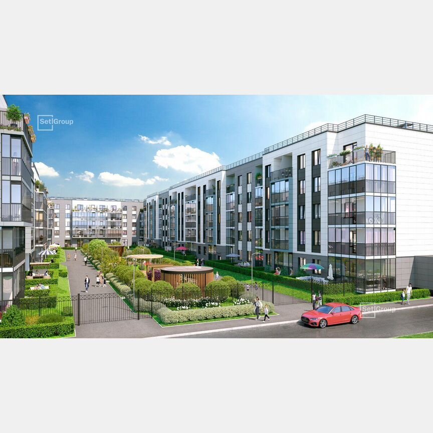 1-к. квартира, 30,9 м², 5/5 эт.