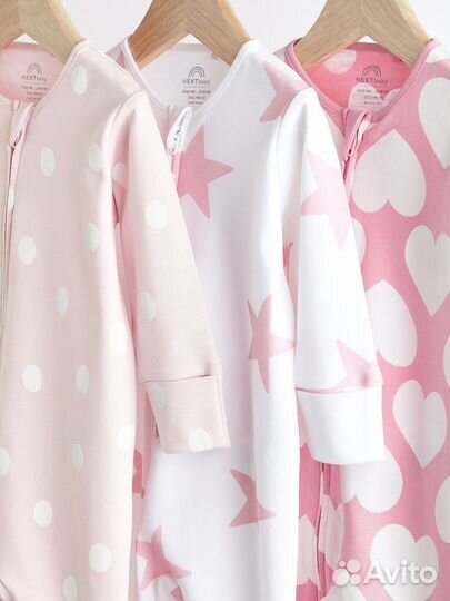 Новые слипы. 9-12(80) Next 3 шт