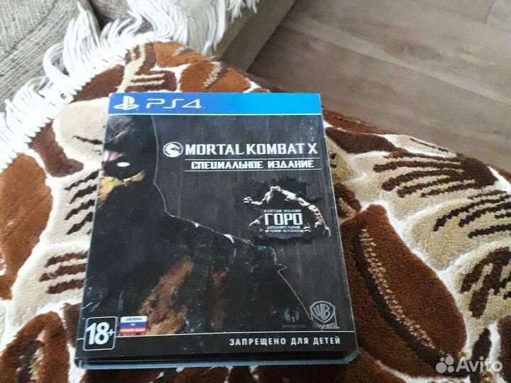 Mortal kombat x в стилбук для пс 4